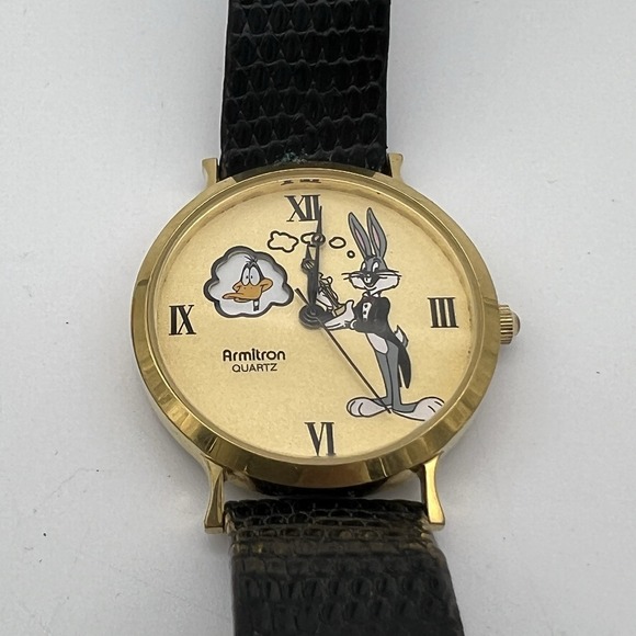 Bugs Bunny & Friends "Looney Tunes" Armitron Quartz Watch New Battery Animated - Picture 1 of 4